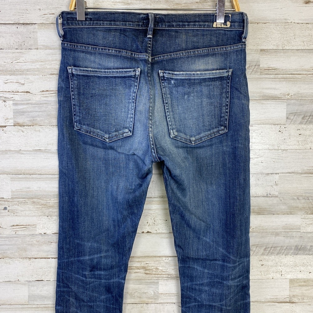 VTG Citizens Of Humanity Jeans Unisex 25 Blue Denim Corey Slouchy Slim USA - Picture 4 of 16